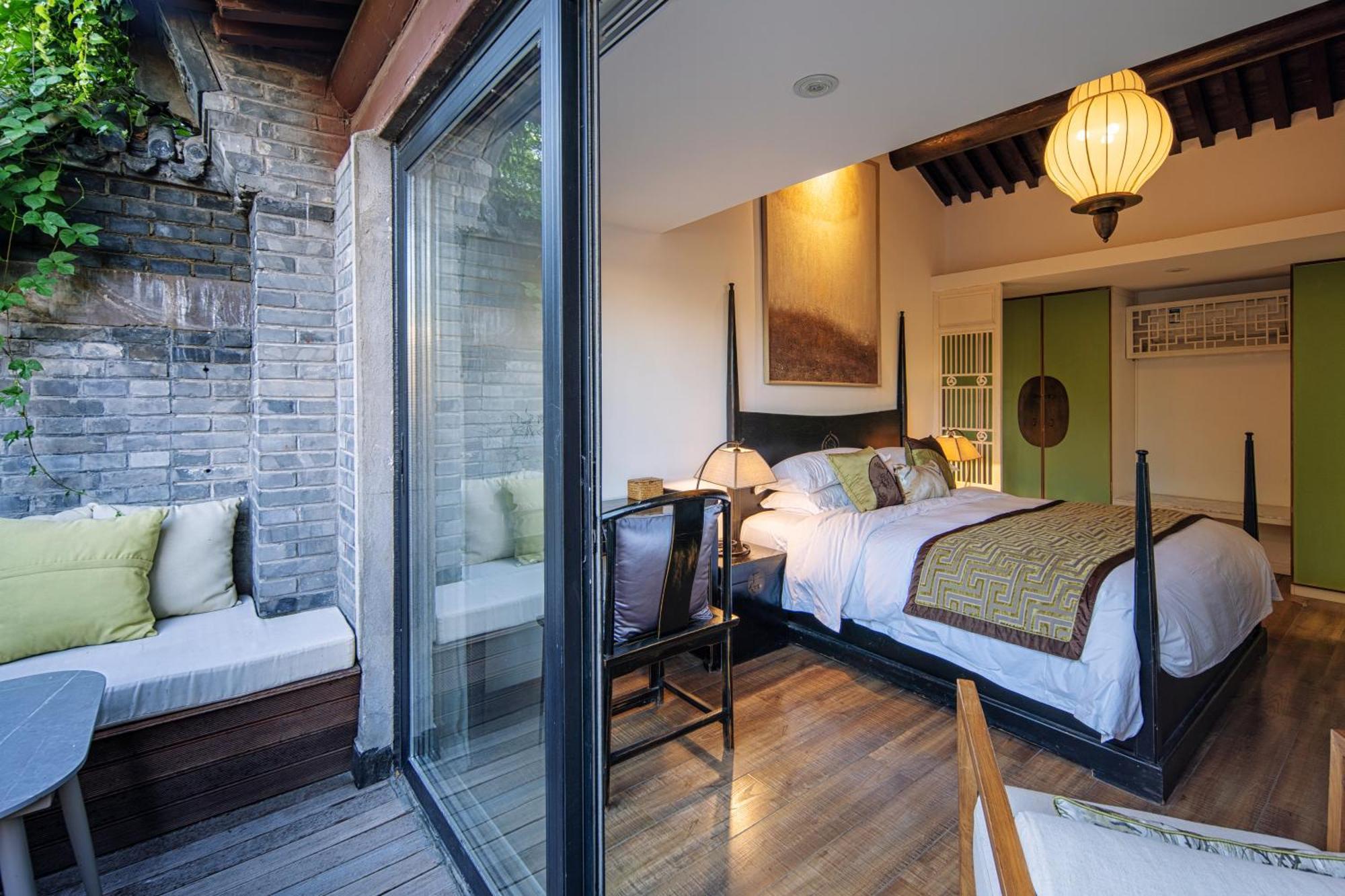 Beijing Le Zai Nan Luo Gu Xiang Wang Fu Jing Forbidden City Courtyard Hotel&Free Laundry Service&Free Coffee &Paid Dumpling Experience Service Exterior photo