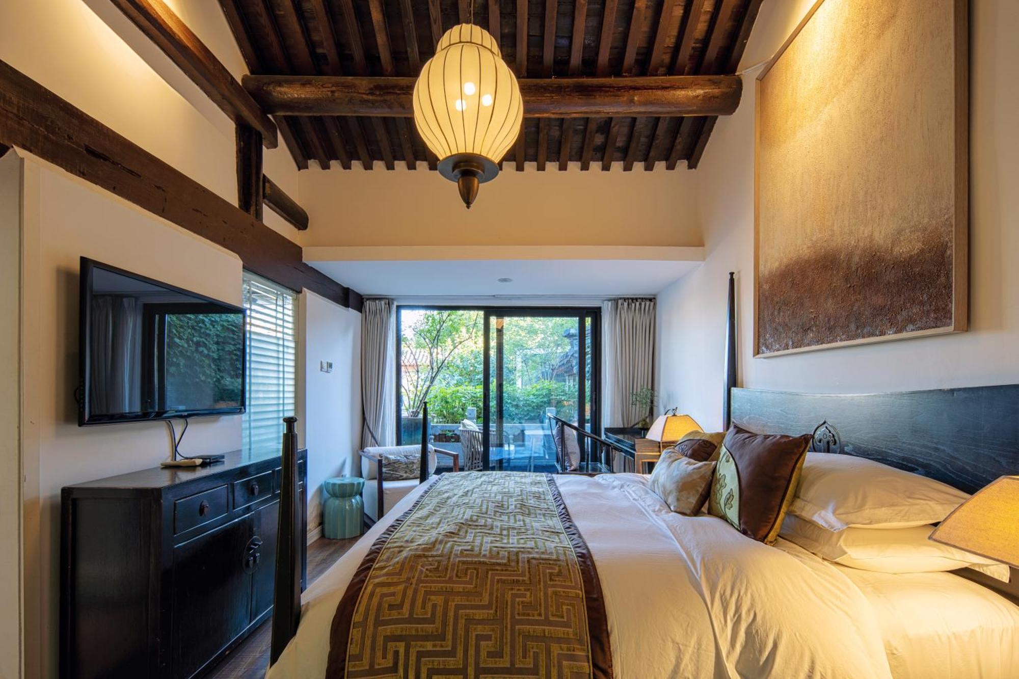 Beijing Le Zai Nan Luo Gu Xiang Wang Fu Jing Forbidden City Courtyard Hotel&Free Laundry Service&Free Coffee &Paid Dumpling Experience Service Exterior photo