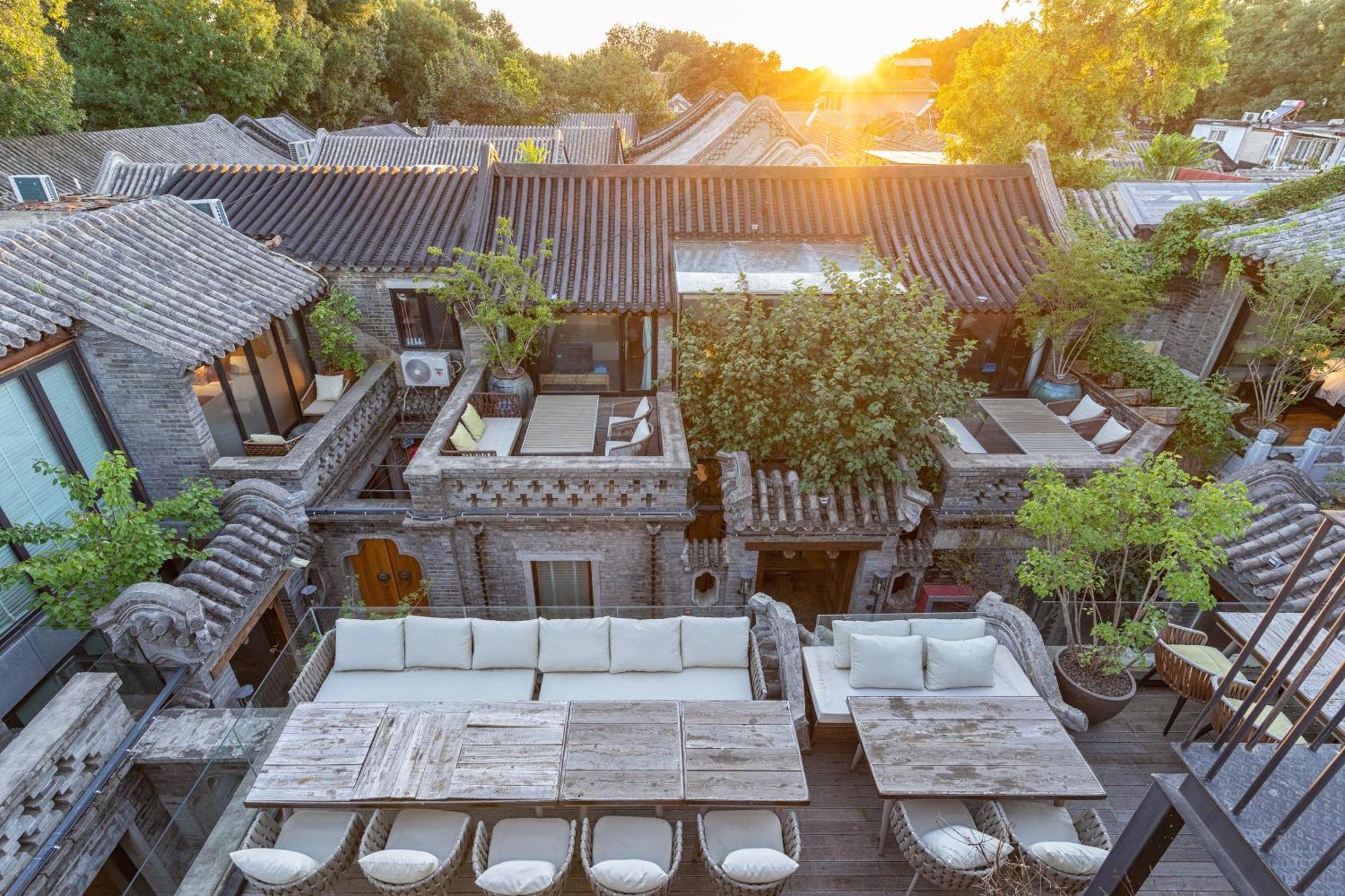 Beijing Le Zai Nan Luo Gu Xiang Wang Fu Jing Forbidden City Courtyard Hotel&Free Laundry Service&Free Coffee &Paid Dumpling Experience Service Exterior photo