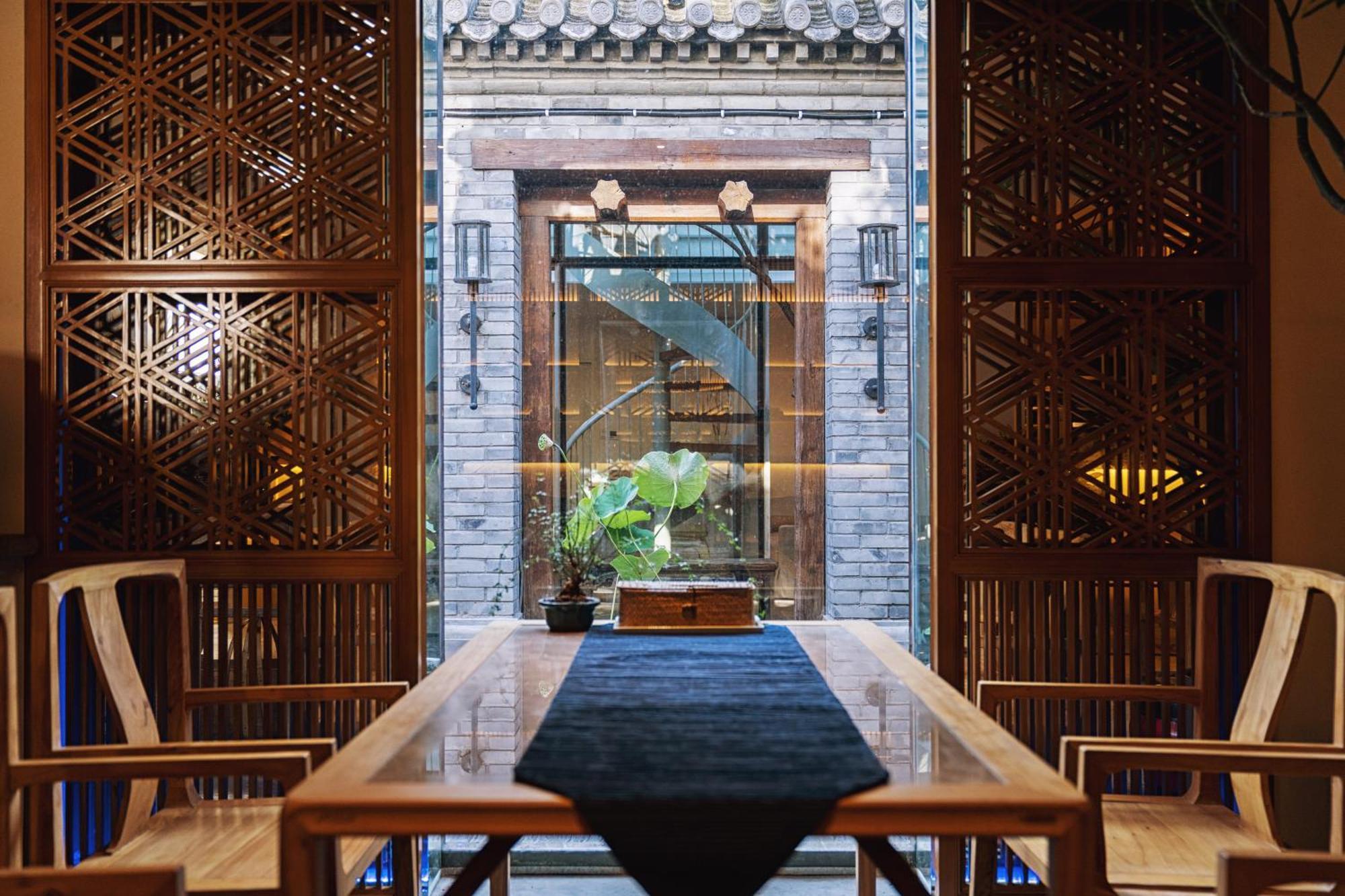 Beijing Le Zai Nan Luo Gu Xiang Wang Fu Jing Forbidden City Courtyard Hotel&Free Laundry Service&Free Coffee &Paid Dumpling Experience Service Exterior photo