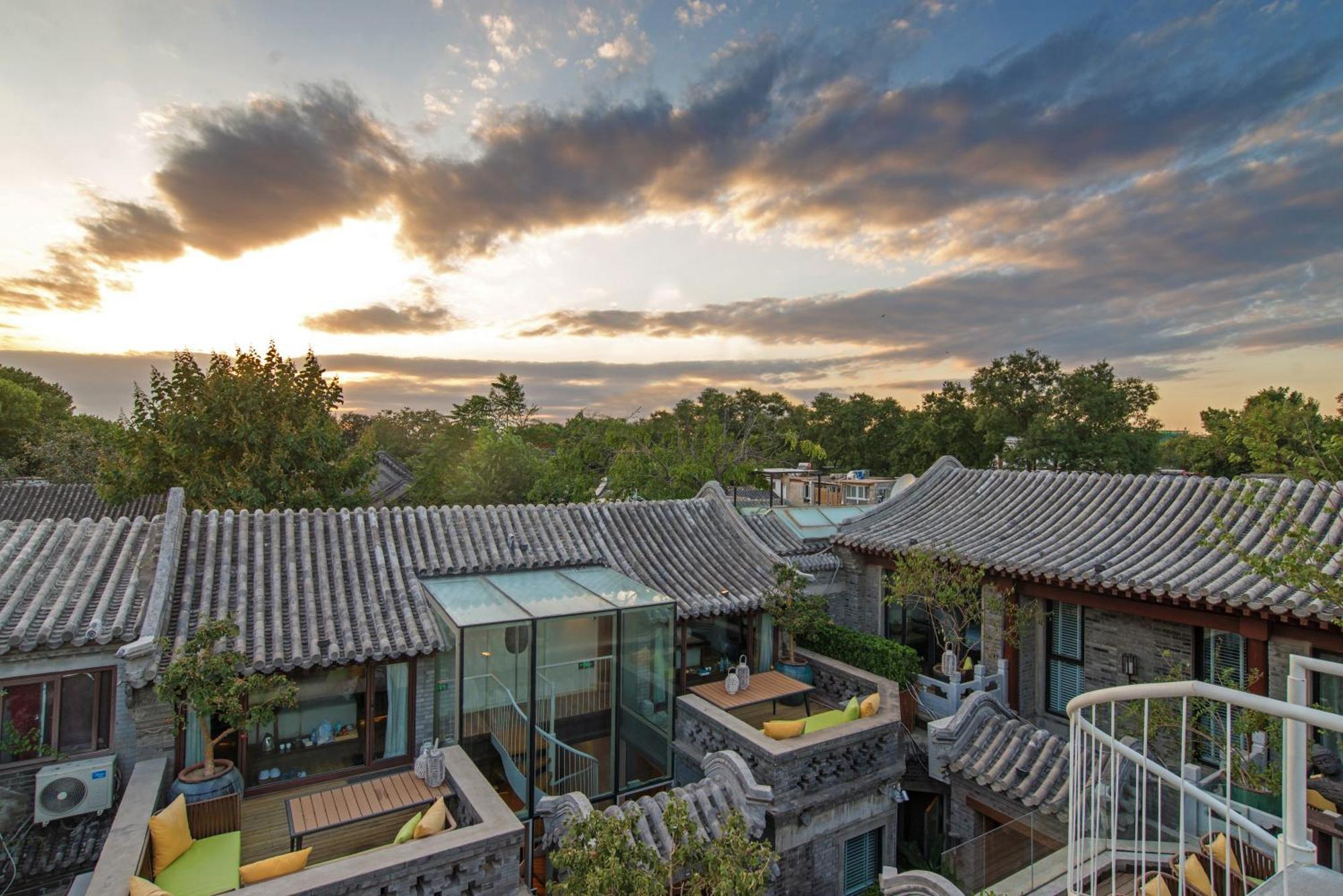 Beijing Le Zai Nan Luo Gu Xiang Wang Fu Jing Forbidden City Courtyard Hotel&Free Laundry Service&Free Coffee &Paid Dumpling Experience Service Exterior photo